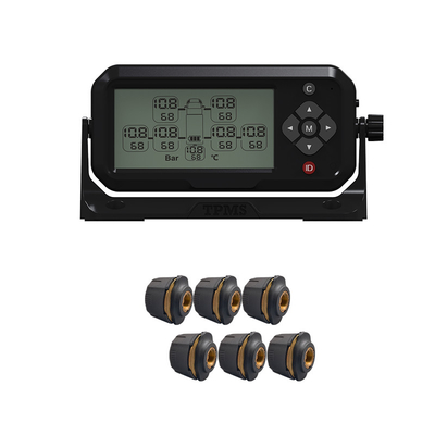 Seis autobuses TPMS de la rueda