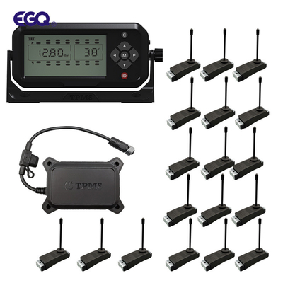 18 sistema 203psi del monitor de la presión de neumático del sistema 433.92MHz 12mA del coche TPMS de la rueda