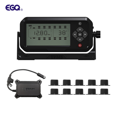El LCD exhibe 26 el sistema del camión TPMS del sistema de vigilancia de la presión de neumáticos del camión de las ruedas
