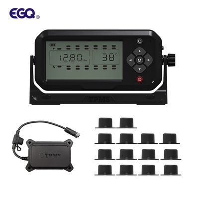 tipo rápido rueda de la goma de la alarma 14 de la salida del sistema del coche TPMS de 433.92MHz 12mA del sensor