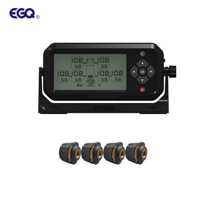 Autobús de alta temperatura TPMS del camión del neumático del tiempo real 4 de la alarma