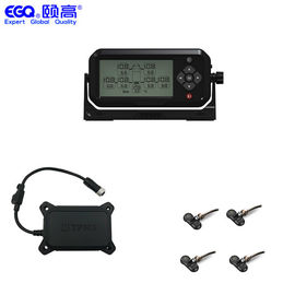 Sistema de vigilancia recargable de la presión de neumáticos de la pantalla LCD rv