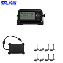 8 sistema de vigilancia inalámbrico de la presión de neumático del camión TPMS del policía motorizado
