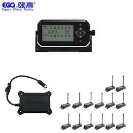 Catorce neumáticos TPMS sistema de vigilancia de la presión de neumáticos del camión de 203 PSI