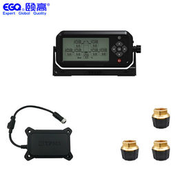 Sistema del camión TPMS del sistema de vigilancia de la presión de neumáticos del camión de la rueda del indicador digital 5