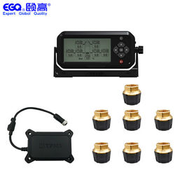 Cinco del neumático del camión favorable TPMS OTR tipo sensor de la presión para el coche de los remolques de rv
