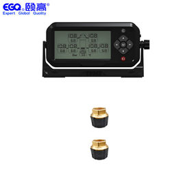Monitor inalámbrico de la presión de neumático del coche de los neumáticos de la energía solar dos