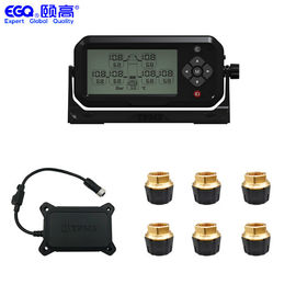 Sistema de vigilancia de cobre amarillo de la presión de neumáticos de IP67 433.92MHZ 203psi