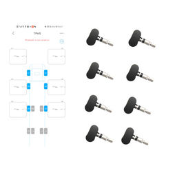 Sistema de vigilancia elegante de la presión de neumáticos de los sensores de Bluetooth ocho