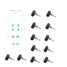 Coche elegante TPMS del sistema de vigilancia 120Psi de la presión de neumáticos de los sensores de Bluetooth ocho