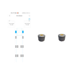 Sistema de vigilancia de la presión de neumáticos de la bici TPMS de los sensores de Bluetooth dos