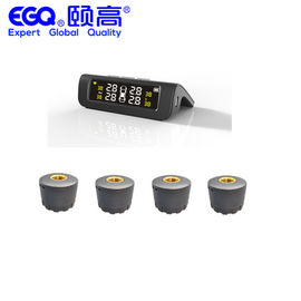 Sistema de vigilancia solar en tiempo real de la presión de neumáticos del sistema del coche TPMS de la exhibición del LCD
