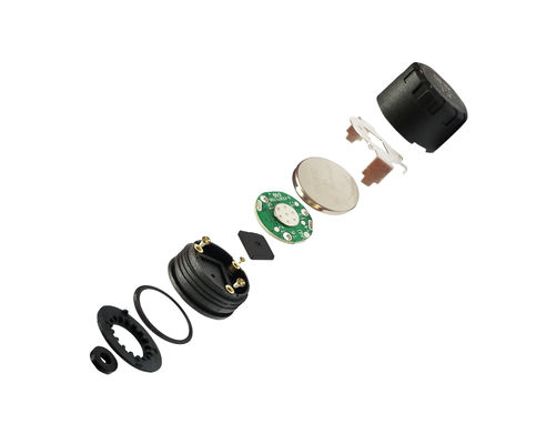 Motocicleta 2.4Ghz TPMS de Bluetooth 4,0 del sensor de la rueda de APK 2-3