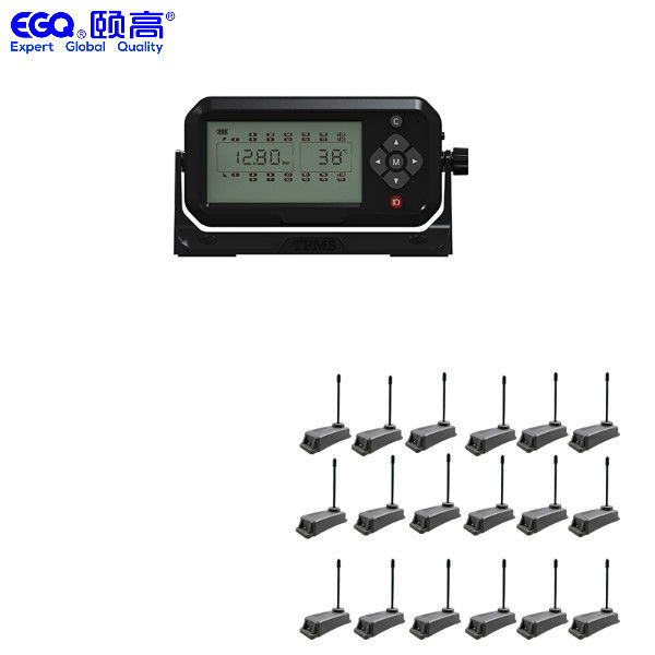 22 el sensor RS232 de la presión de neumáticos del camión del coche TPMS 345mAh 433.92HMz de la rueda hizo salir