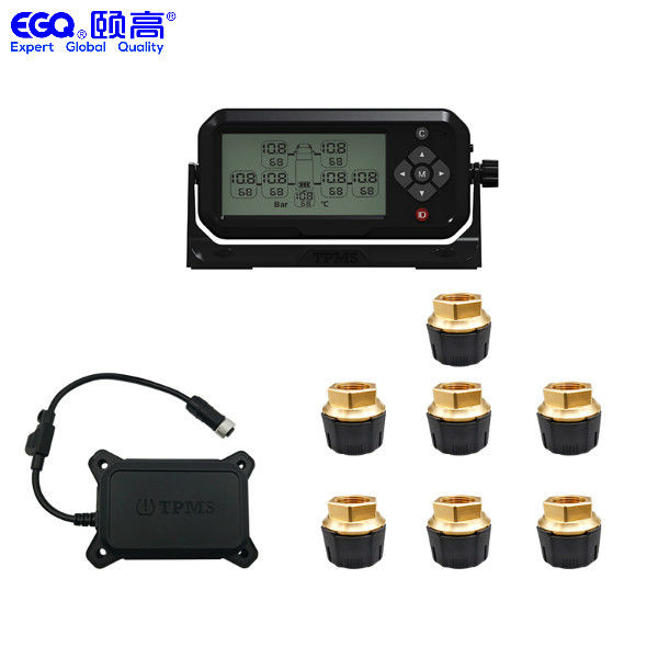 Cinco del neumático del camión favorable TPMS OTR tipo sensor de la presión para el coche de los remolques de rv