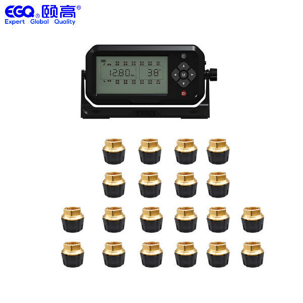 Sistema de vigilancia de la presión de neumáticos del hilo OTR TPMS de la pantalla LCD 203psi 12V1 para los camiones de mina